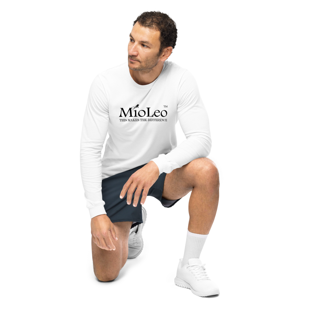 Unisex Sleeve-Shirt White-Line No.147 "1 of 10K Limited" by MioLeo