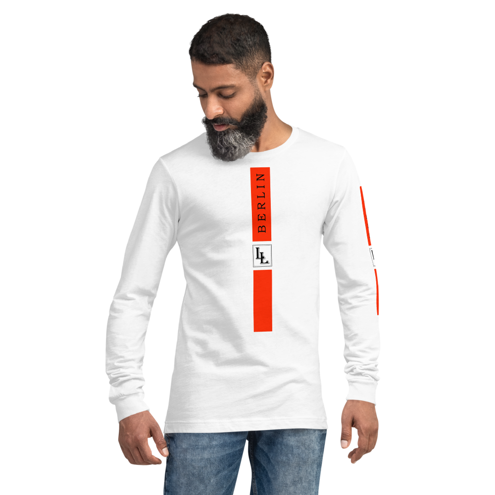 Unisex Sleeve-Shirt Black-Line No.03/1 "1 of 5K Premium-Exclusive" by Léon LeRef