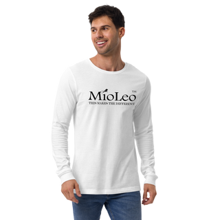 Unisex Sleeve-Shirt White-Line No.147 "1 of 10K Limited" by MioLeo