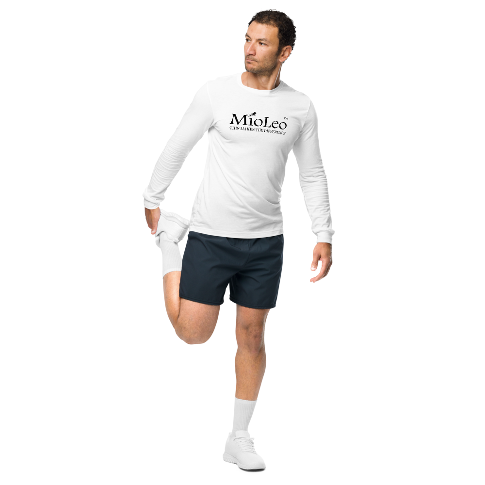 Unisex Sleeve-Shirt White-Line No.147 "1 of 10K Limited" by MioLeo