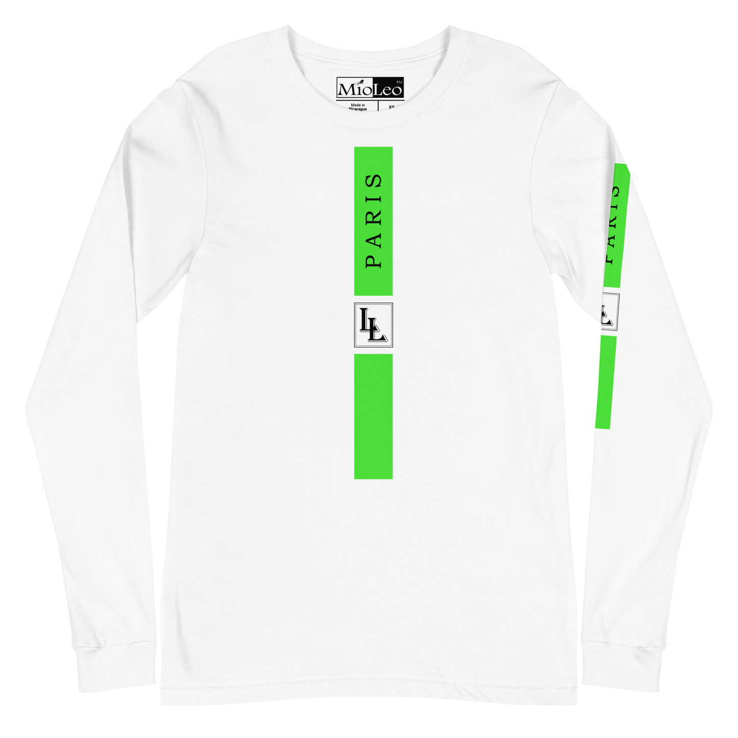 Unisex Sleeve-Shirt Black-Line No.07/1 "1 of 5K" by Léon LeRef