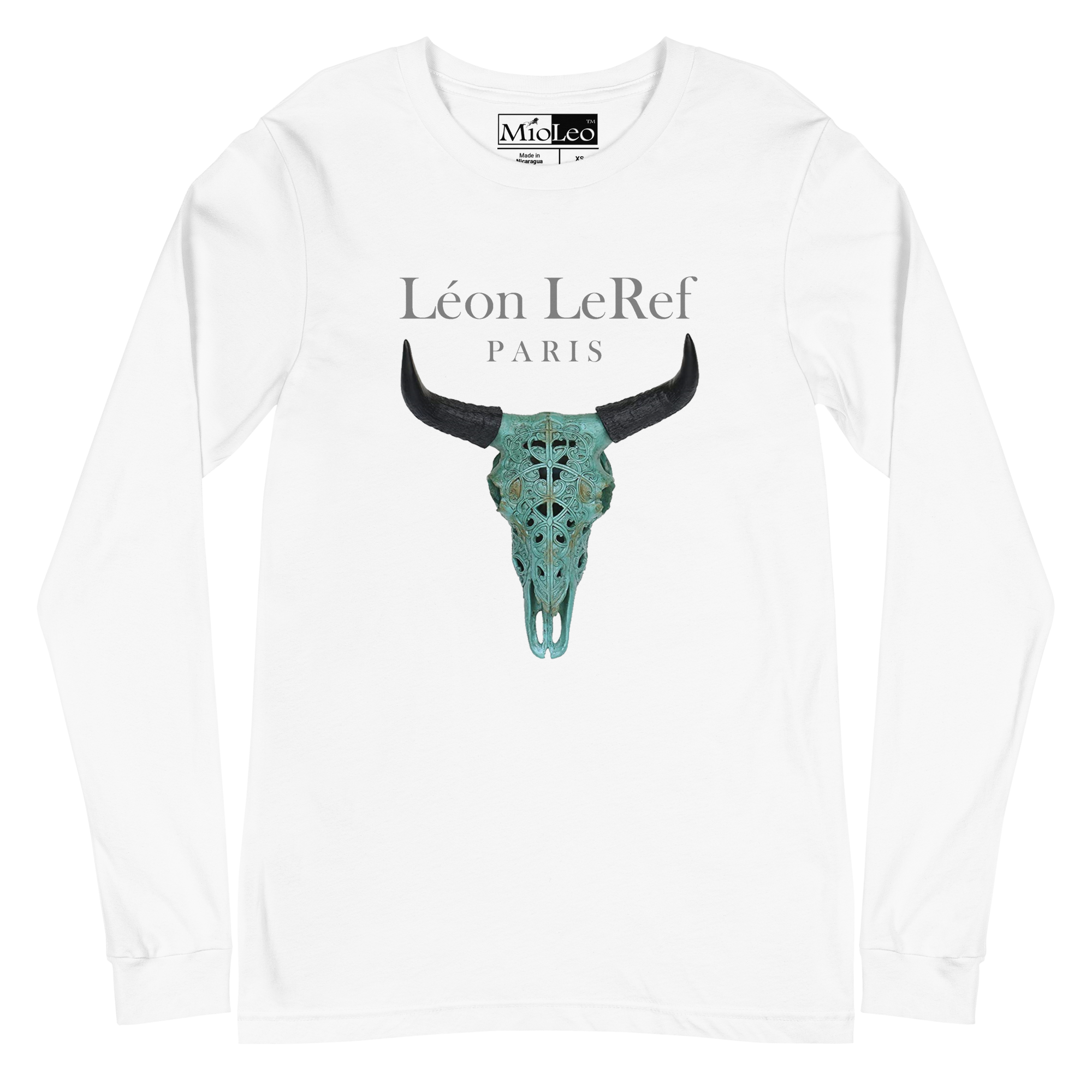 Unisex Sleeve-Shirt Black-Line No.09 "1 of 1K Master-Exclusive" by Léon LeRef