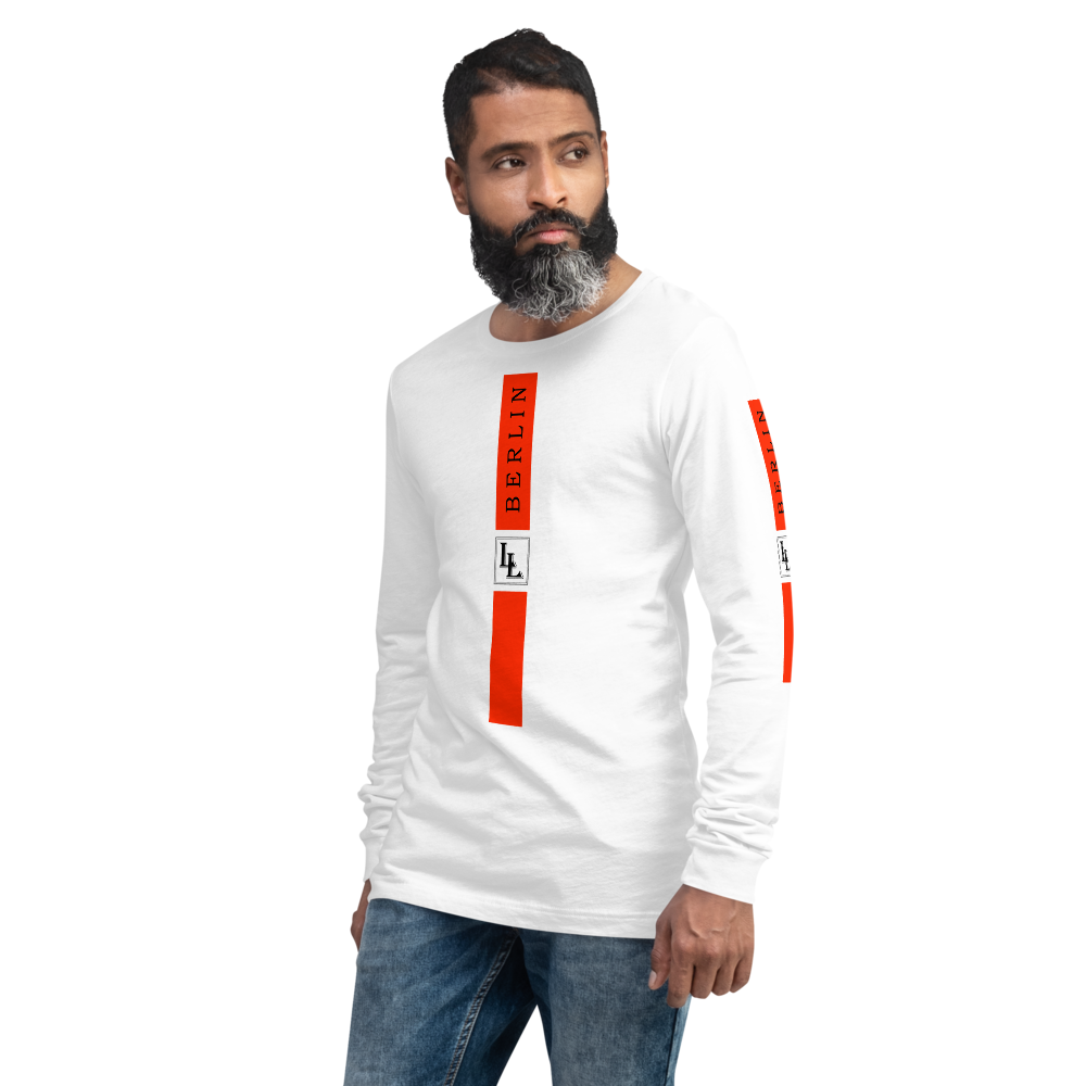 Unisex Sleeve-Shirt Black-Line No.03/1 "1 of 5K Premium-Exclusive" by Léon LeRef