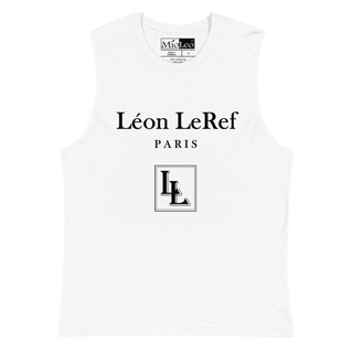 Herren-Muscle-Shirt Black-Line Nr.045 „unlimited“ von Léon LeRef