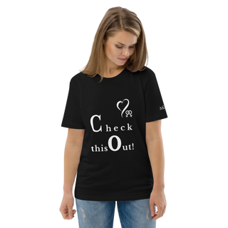 Lesbian Organic Cotton T-Shirt - Love-Line No.048 "unlimited" by MioLeo