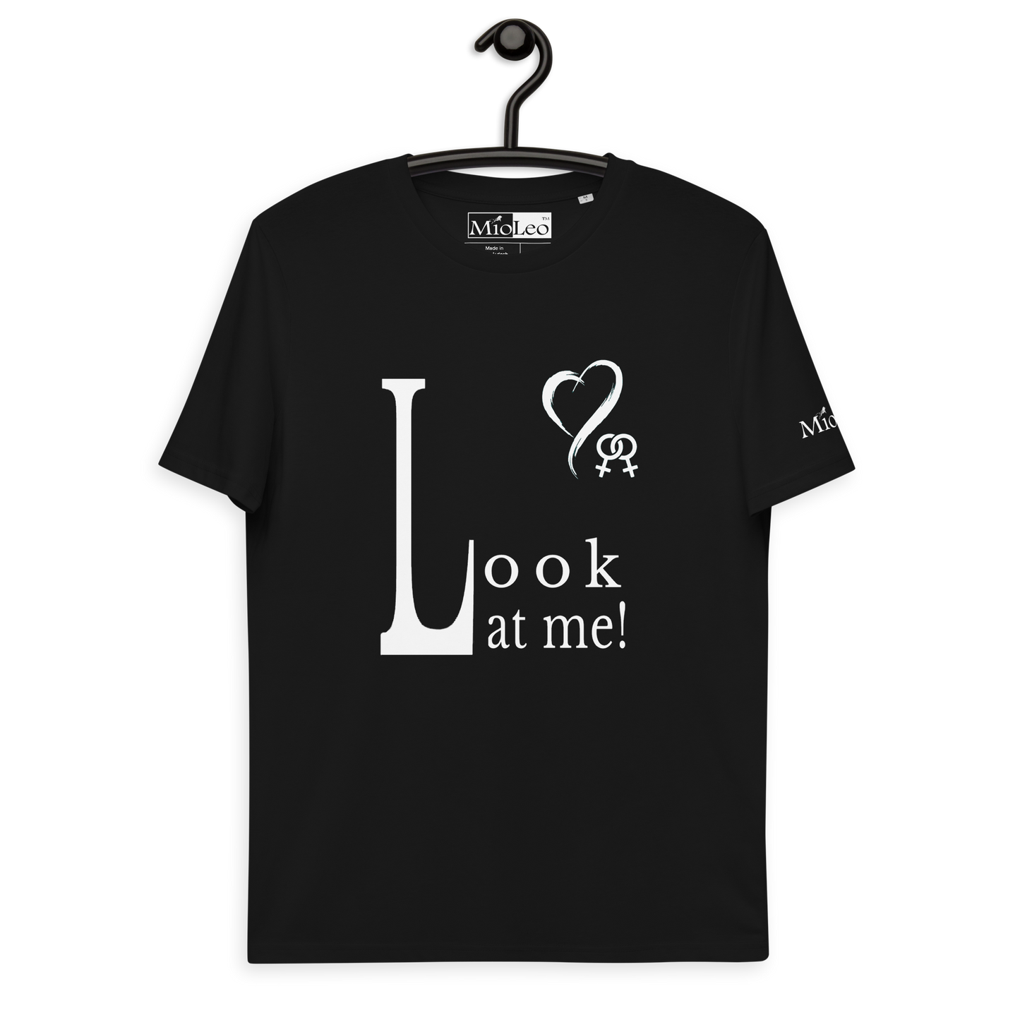 Lesben-T-Shirt aus Bio-Baumwolle – Love-Line Nr.08 „unlimited“ von MioLeo