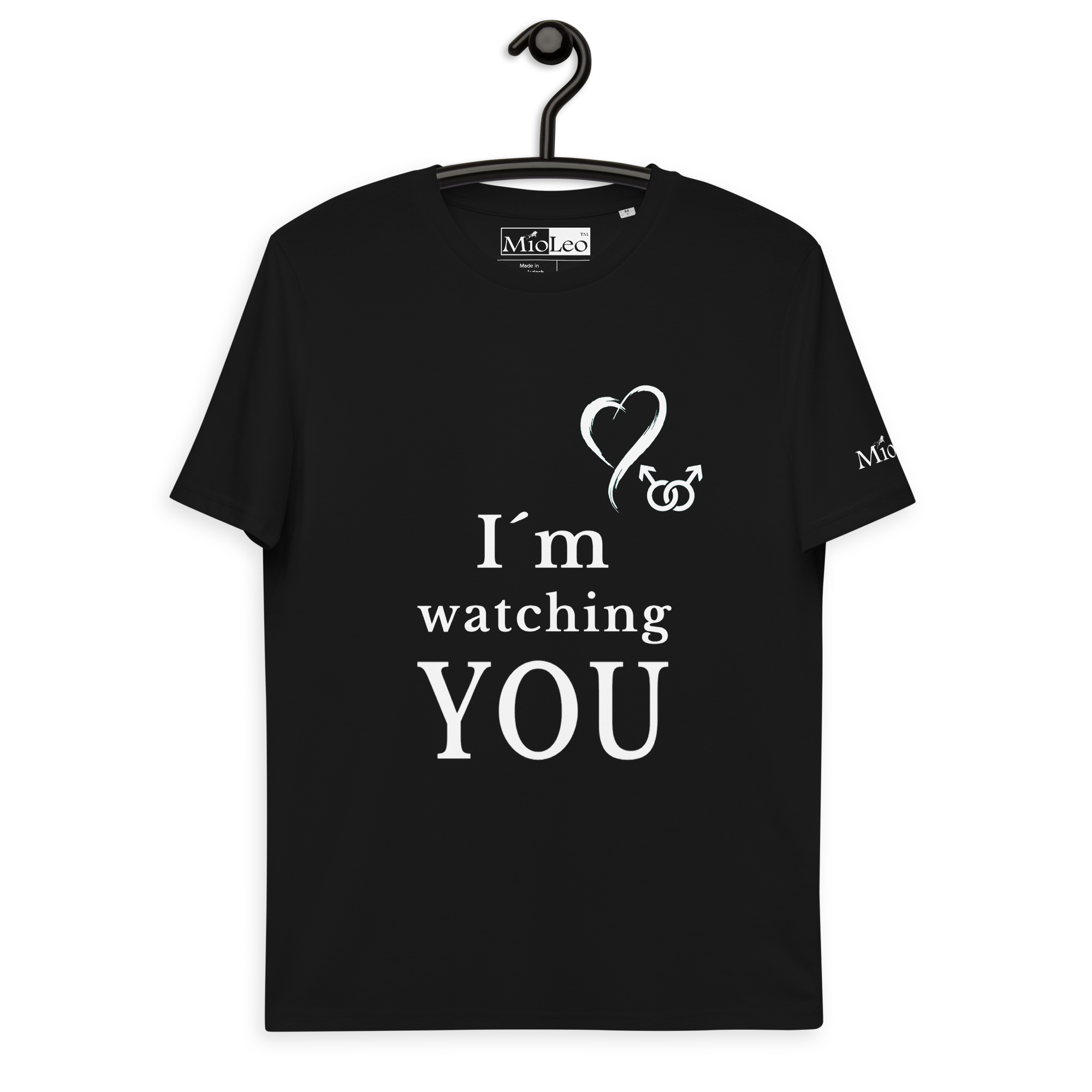 Gay Bio-Baumwoll-T-Shirt - Love-Line No.029 „unlimited“ von MioLeo