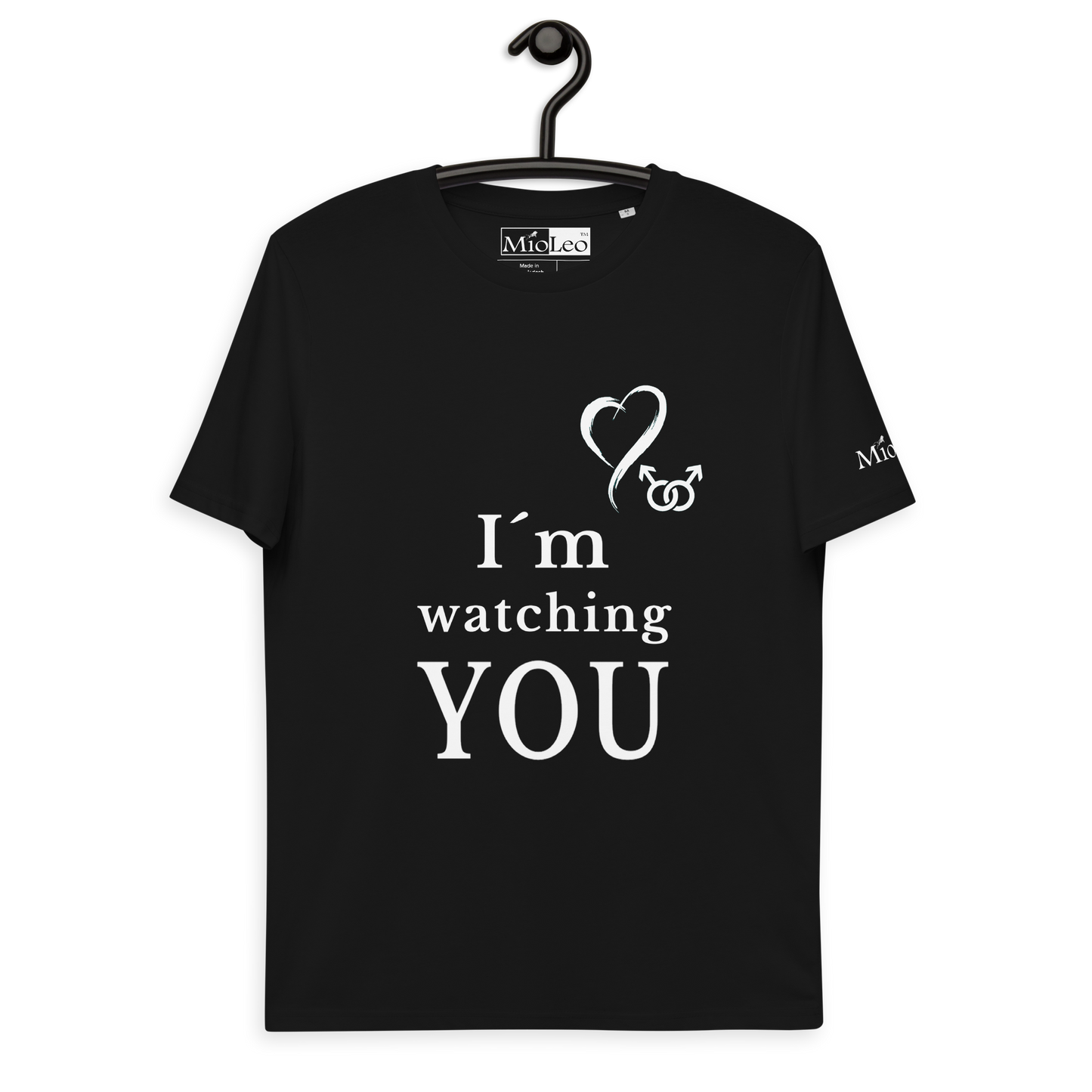 Gay Organic Cotton T-Shirt - Love-Line No.029 "unlimited" by MioLeo