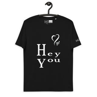 Hetero Organic Cotton T-Shirt - Love-Line No.037 "unlimited" by MioLeo