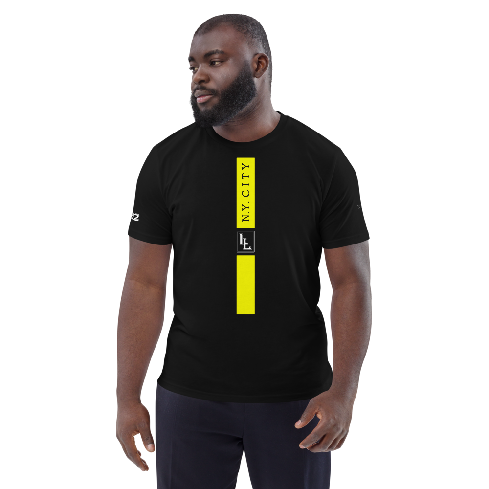 Unisex T-Shirt Black-Line No.02/2 "1 of 5K" by Léon LeRef