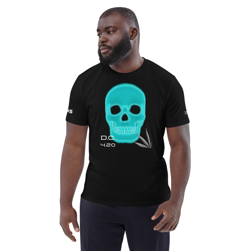 Unisex T-Shirt Green-Line No.145 "1 of 5K Premium-Exclusive" by MioLeo