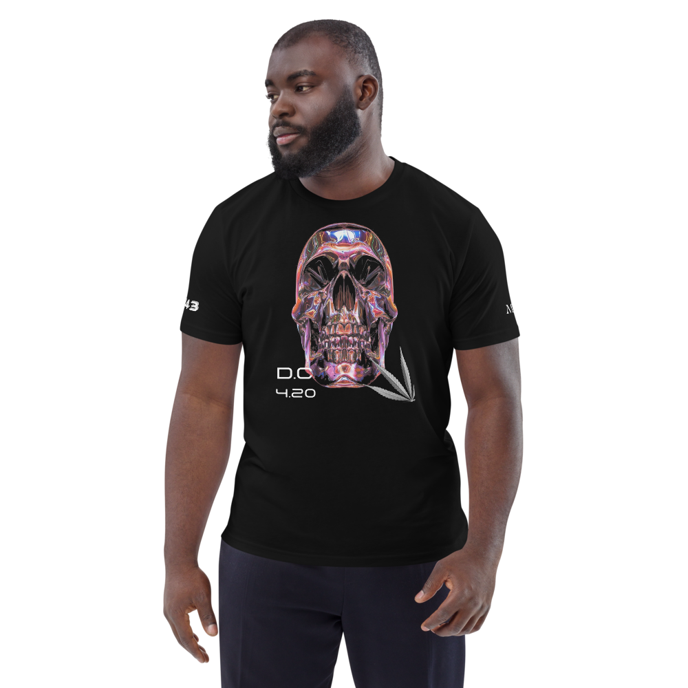 Unisex T-Shirt Green-Line No.143 "1 of 1K Master-Exclusive" by MioLeo