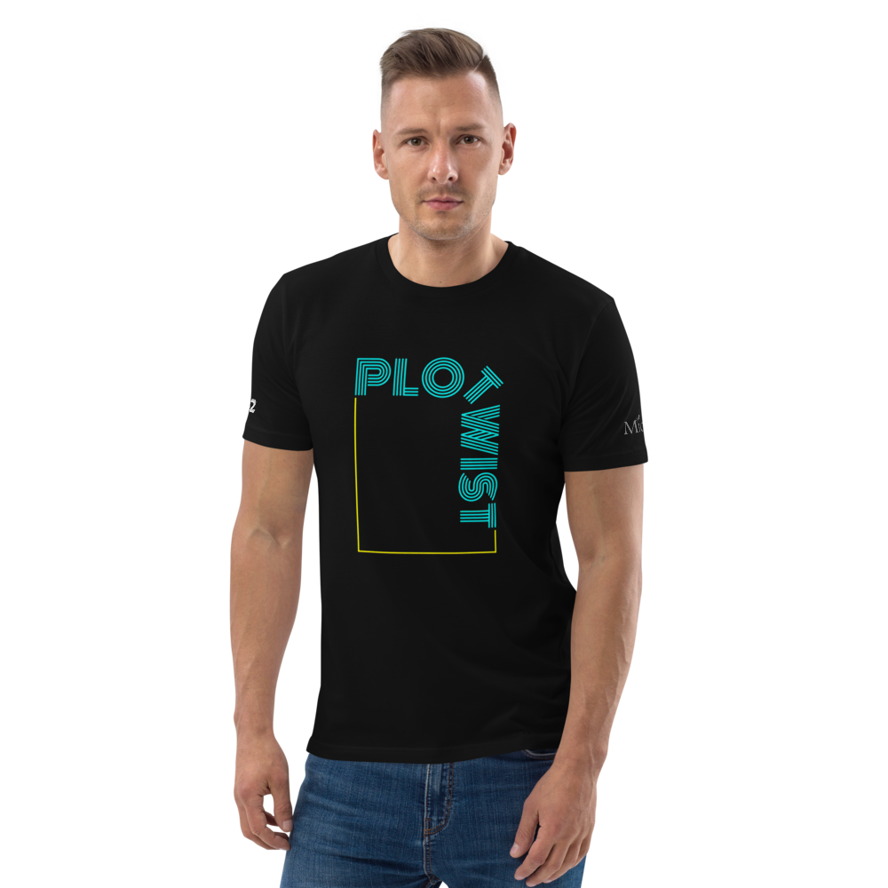 Unisex T-Shirt Cyan-Line No.142 "1 of 20K" by MioLeo