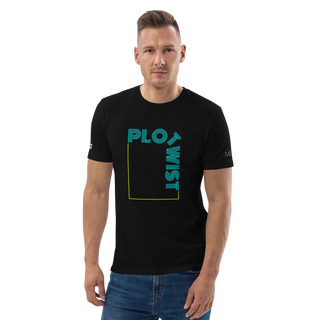 Unisex T-Shirt Cyan-Line No.142 "1 of 20K" by MioLeo