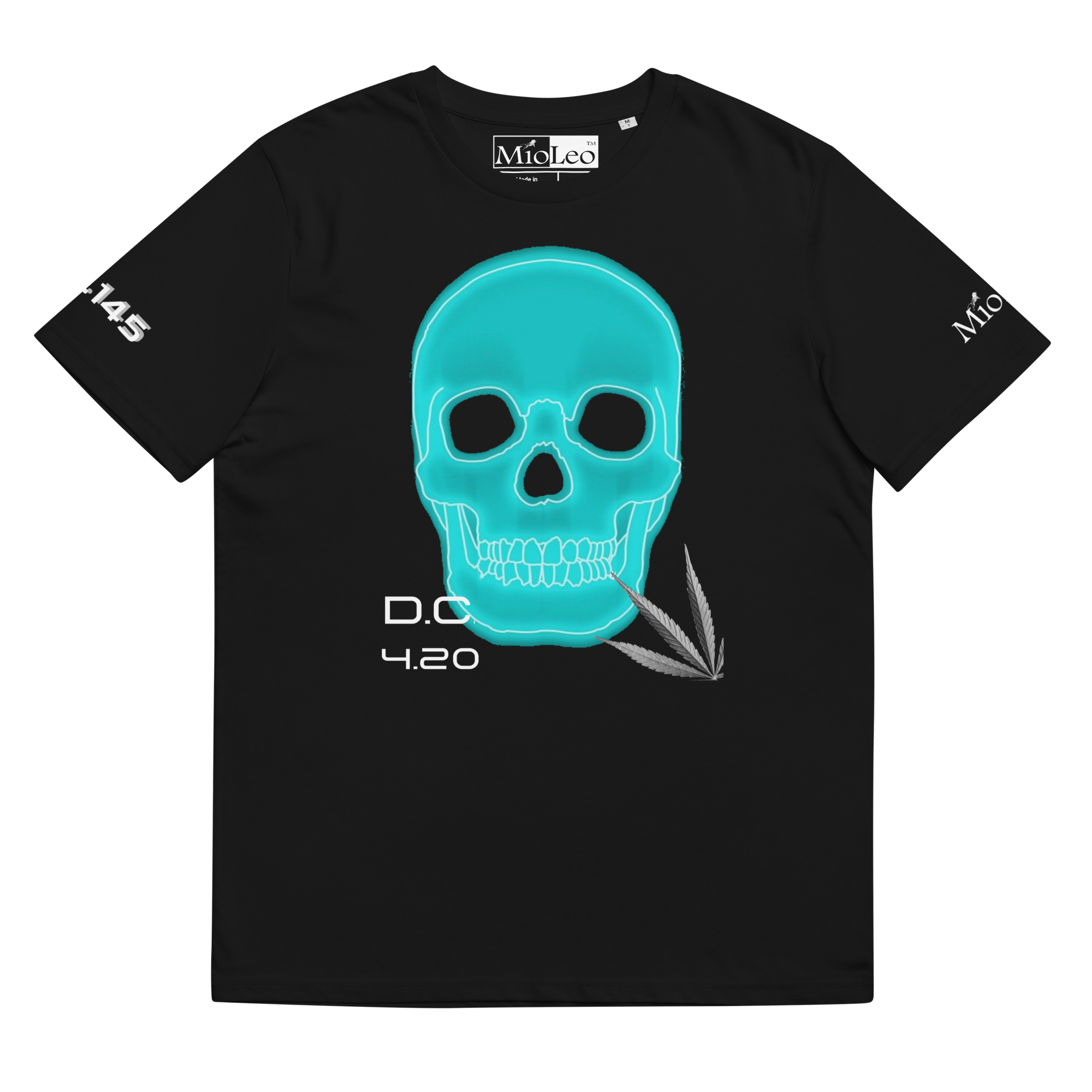 Unisex T-Shirt Green-Line No.145 "1 of 5K Premium-Exclusive" by MioLeo