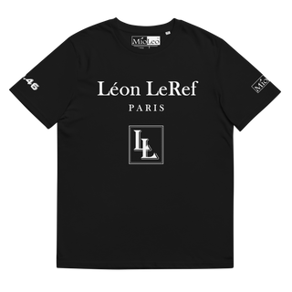 Unisex T-Shirt Black -Line No.046 "unlimited" by Léon LeRef