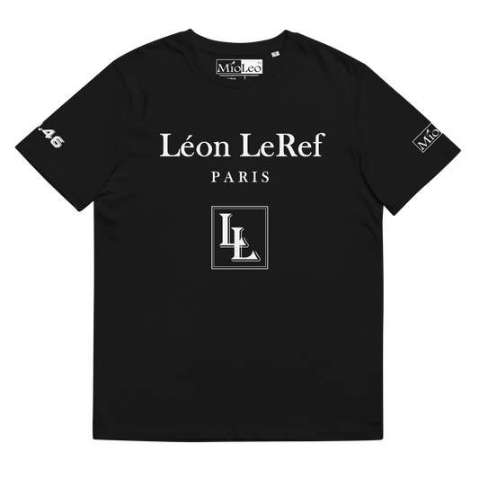 Unisex T-Shirt Black -Line No.046 "unlimited" by Léon LeRef