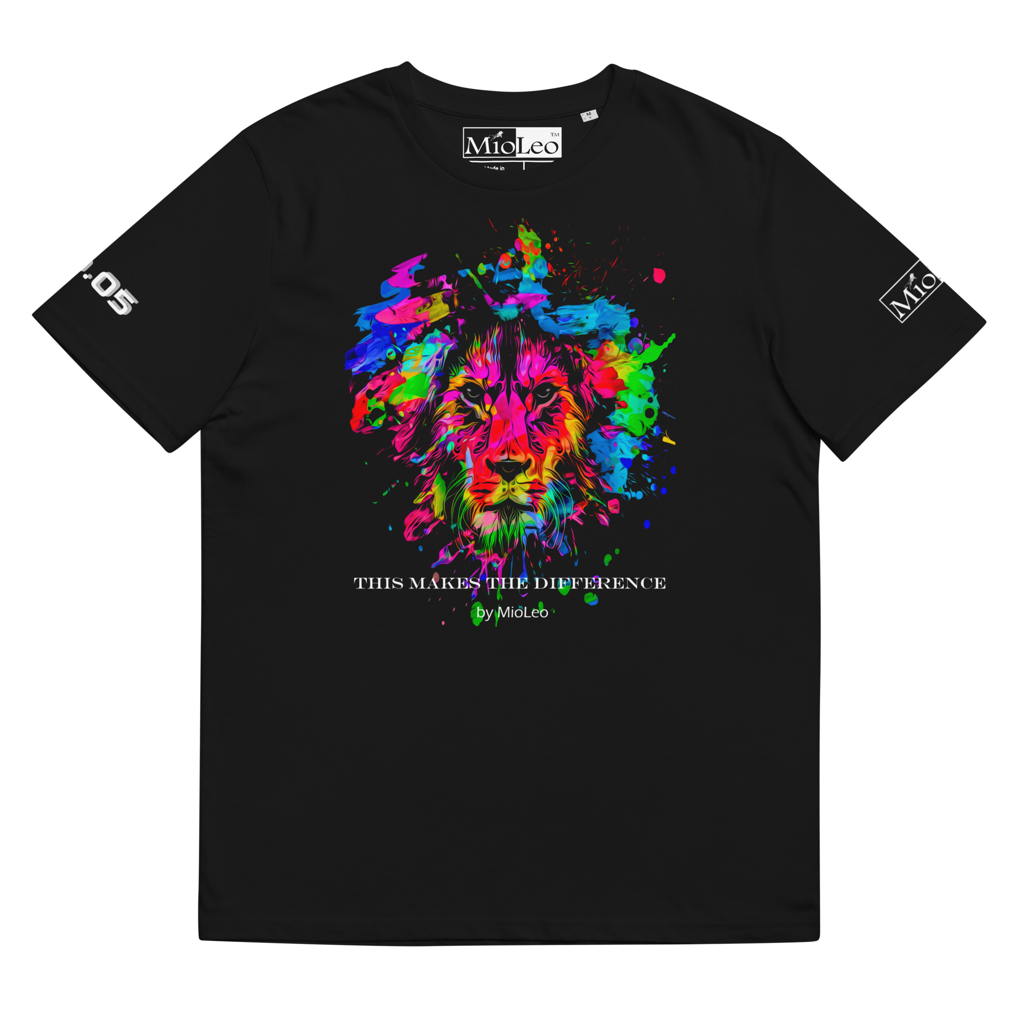 Unisex T-Shirt White-Line No.005 "1 of 500 High-End-Exclusive" by MioLeo