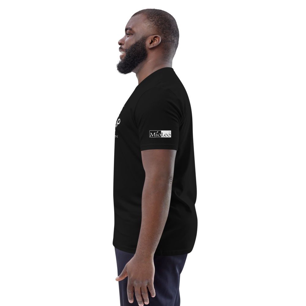 Unisex T-Shirt White-Line No.011 "1 of 50K Mass-Luxury" by MioLeo