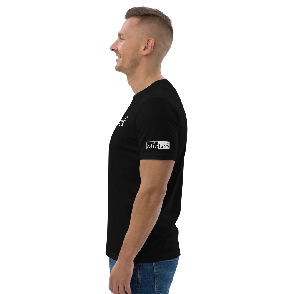 Unisex T-Shirt Black -Line No.046 "unlimited" by Léon LeRef