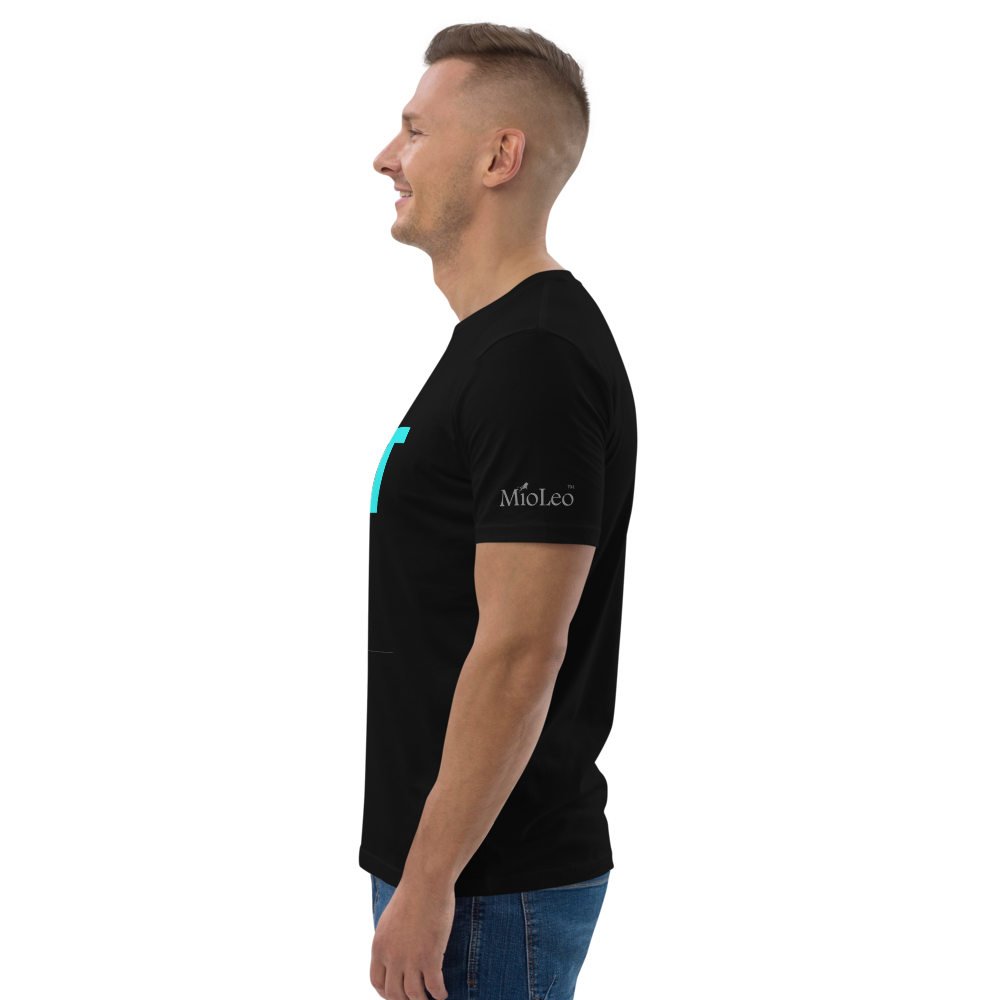 Unisex T-Shirt Cyan-Line No.050 "1 of 10K" by MioLeo