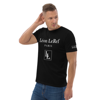 Unisex T-Shirt Black -Line No.046 "unlimited" by Léon LeRef