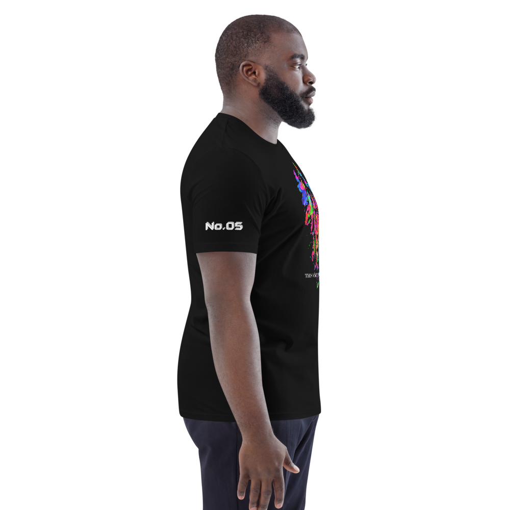 Unisex T-Shirt White-Line No.005 "1 of 500 High-End-Exclusive" by MioLeo