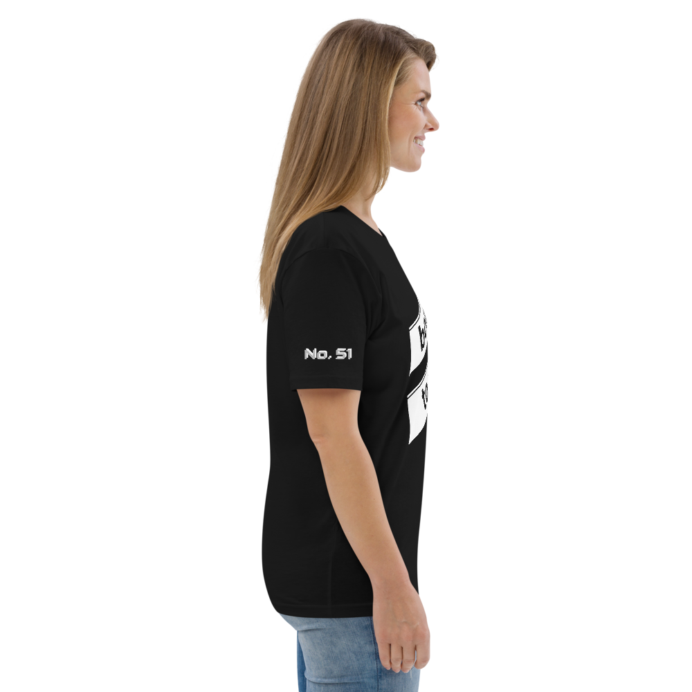 Unisex T-Shirt Black -Line No.51 "1 of 5K" by Léon LeRef