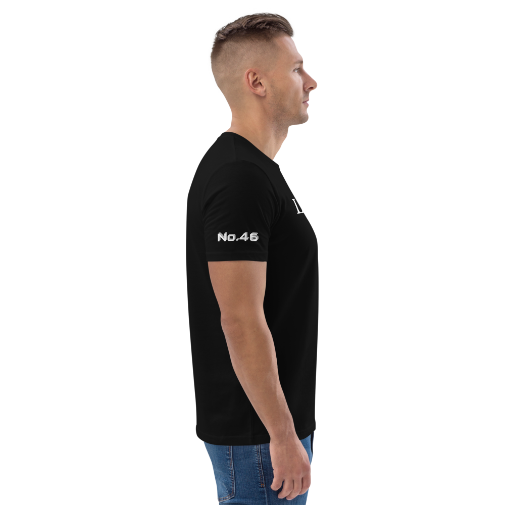 Unisex T-Shirt Black -Line No.046 "unlimited" by Léon LeRef