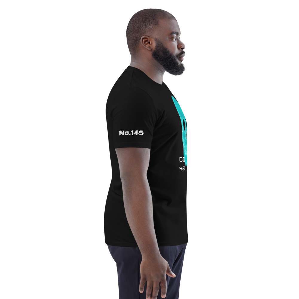 Unisex T-Shirt Green-Line No.145 "1 of 5K Premium-Exclusive" by MioLeo
