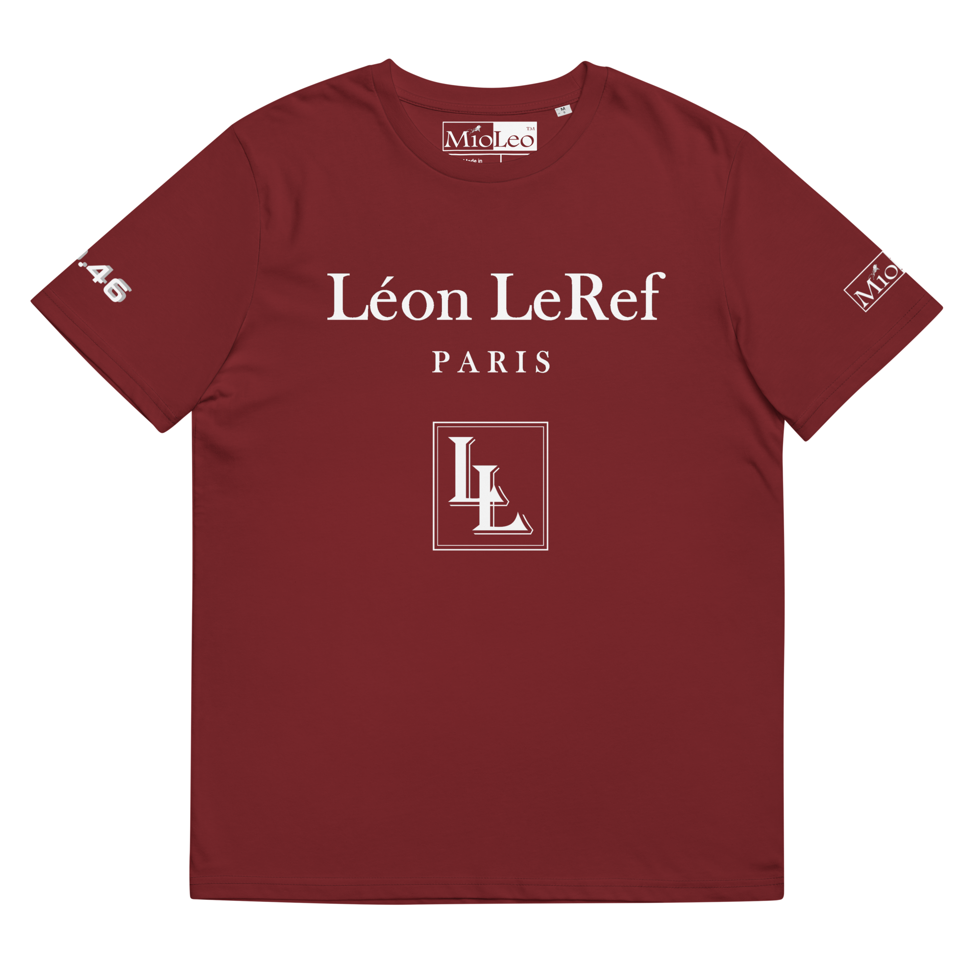 Unisex T-Shirt Black -Line No.046 "unlimited" by Léon LeRef