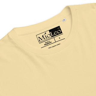 Unisex Organic Cotton T-Shirt - White-Line No.001-8 "unlimited" by MioLeo