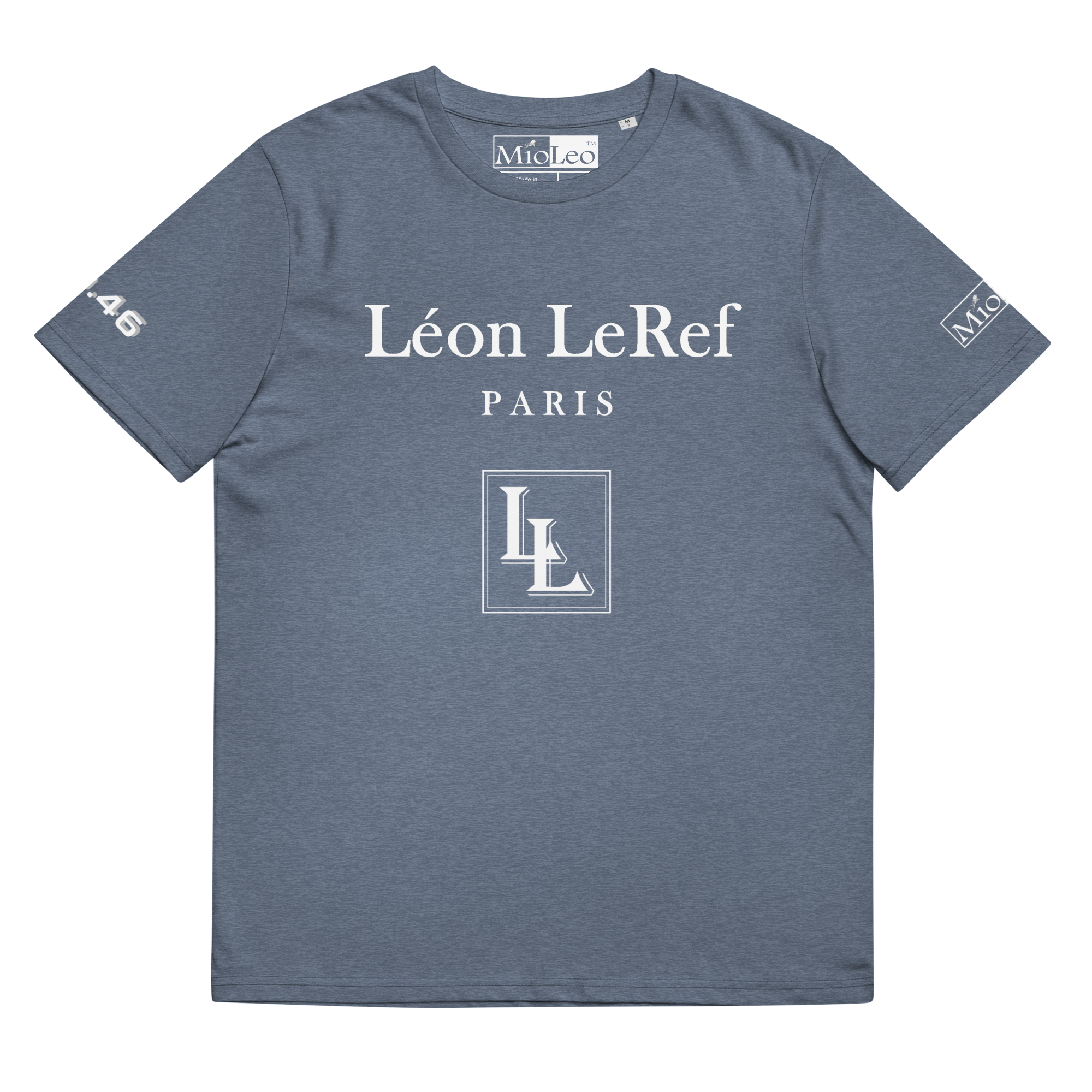 Unisex T-Shirt Black -Line No.046 "unlimited" by Léon LeRef