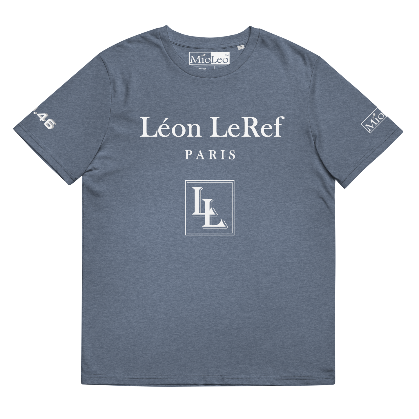 Unisex T-Shirt Black -Line No.046 "unlimited" by Léon LeRef