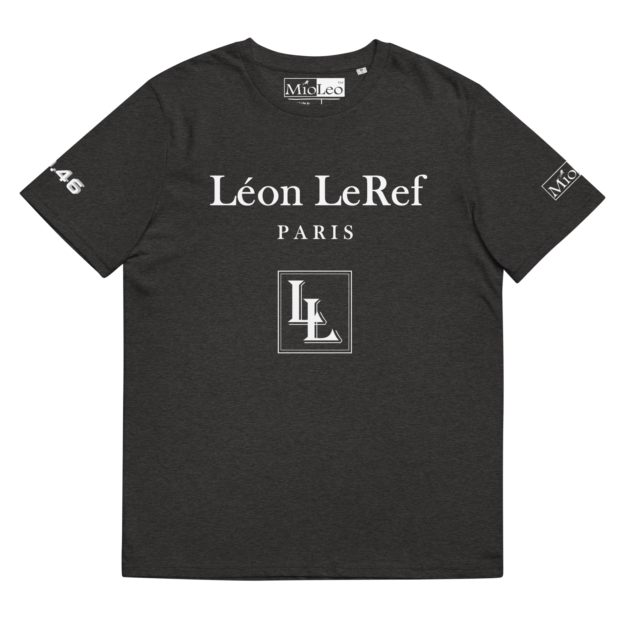 Unisex T-Shirt Black -Line No.046 "unlimited" by Léon LeRef