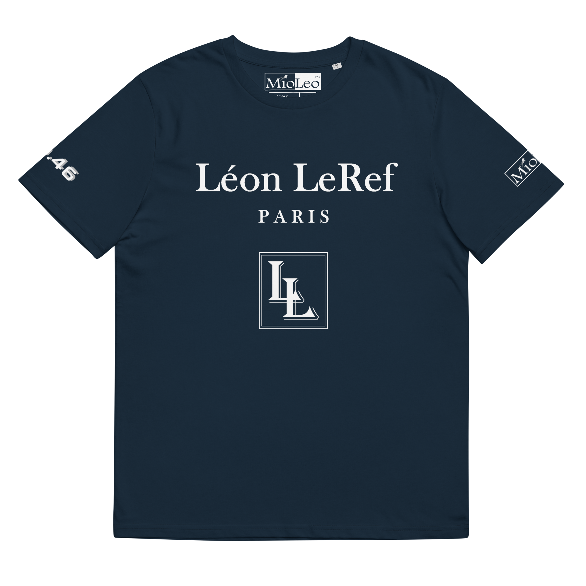 Unisex T-Shirt Black -Line No.046 "unlimited" by Léon LeRef