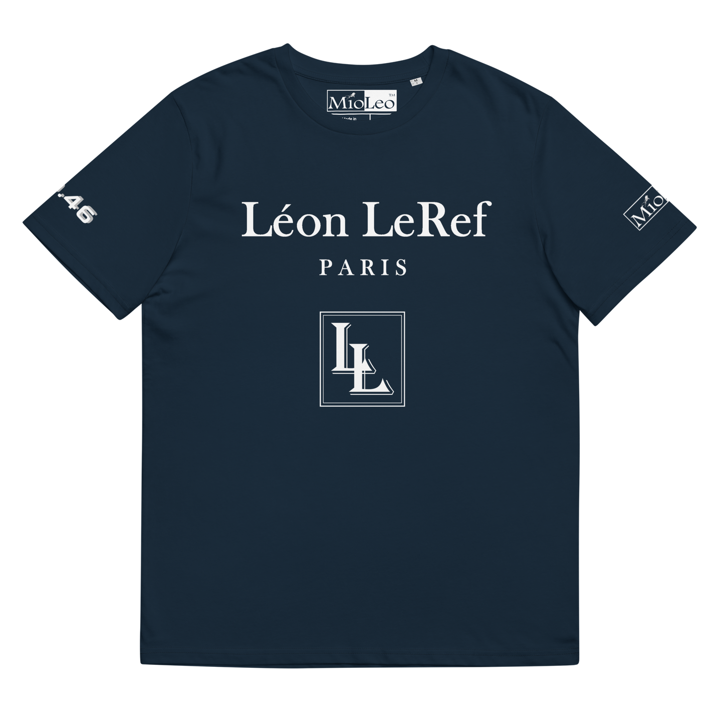 Unisex T-Shirt Black -Line No.046 "unlimited" by Léon LeRef