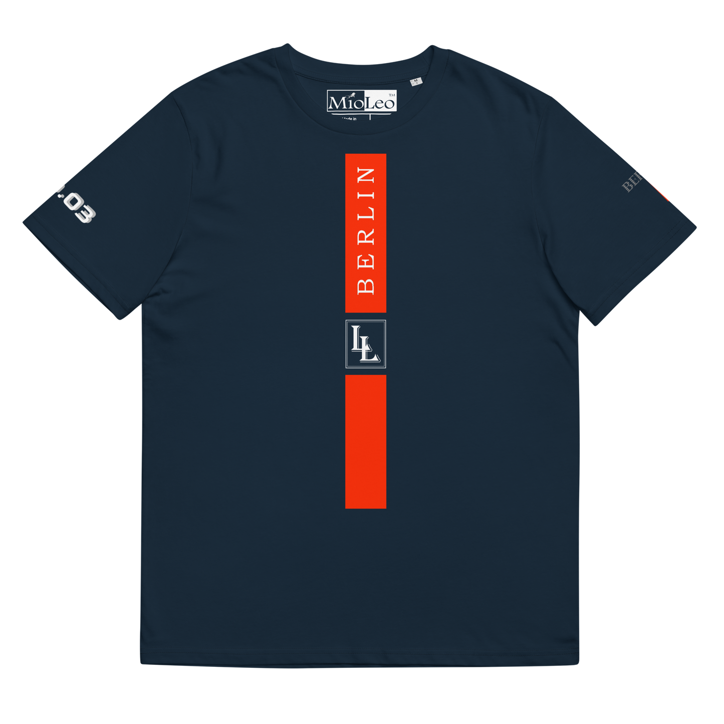 Unisex T-Shirt Black-Line No.03/2 "1 of 5K" by Léon LeRef
