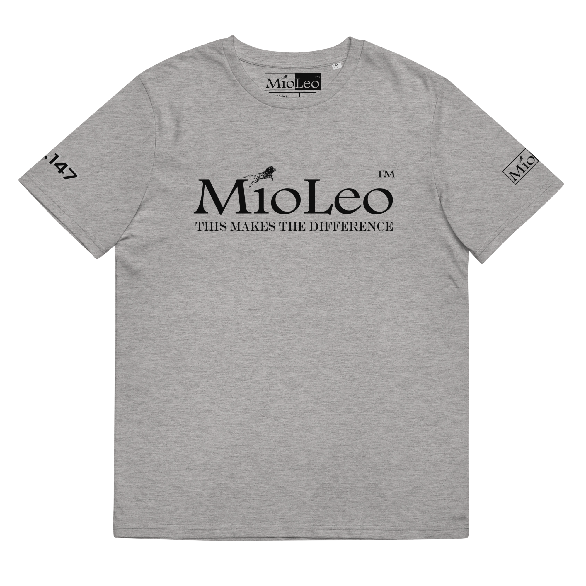 Unisex T-Shirt White-Line No.147 "unlimited" by MioLeo