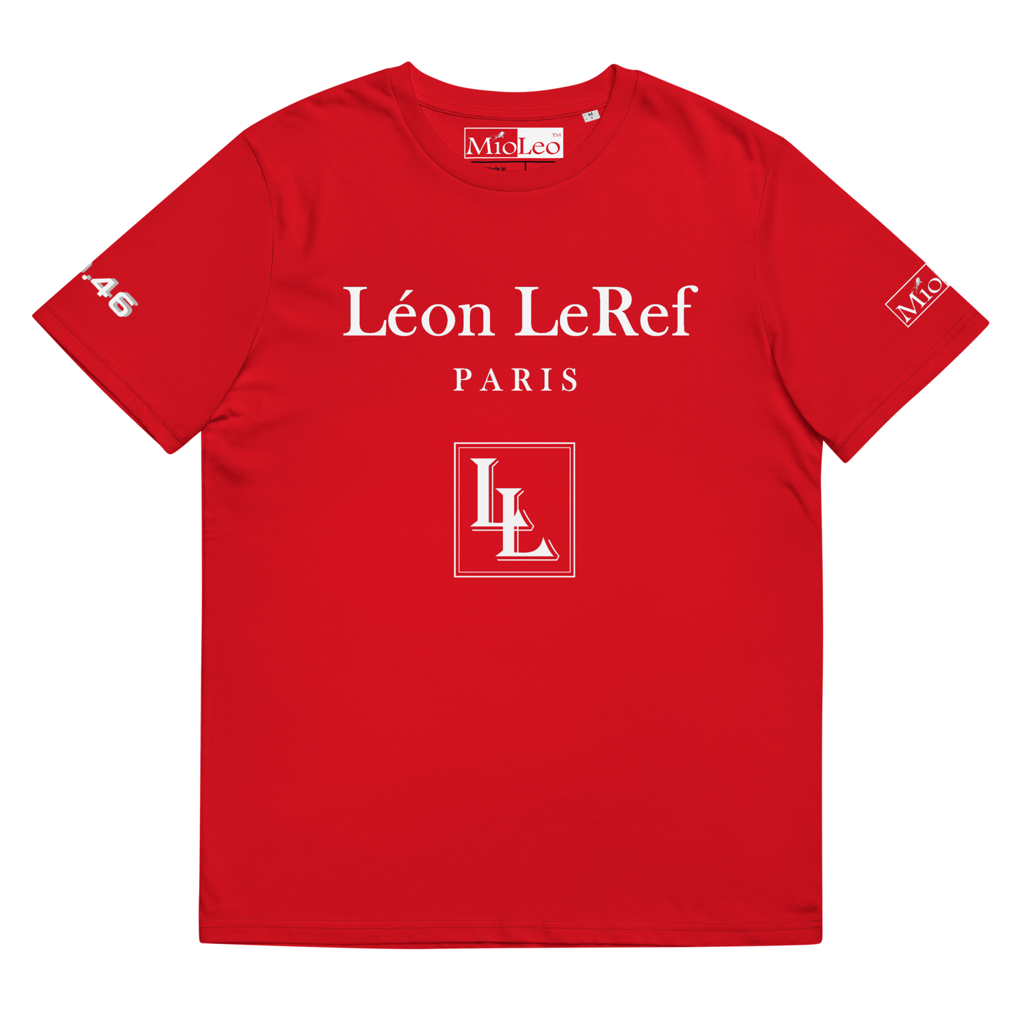 Unisex T-Shirt Black -Line No.046 "unlimited" by Léon LeRef