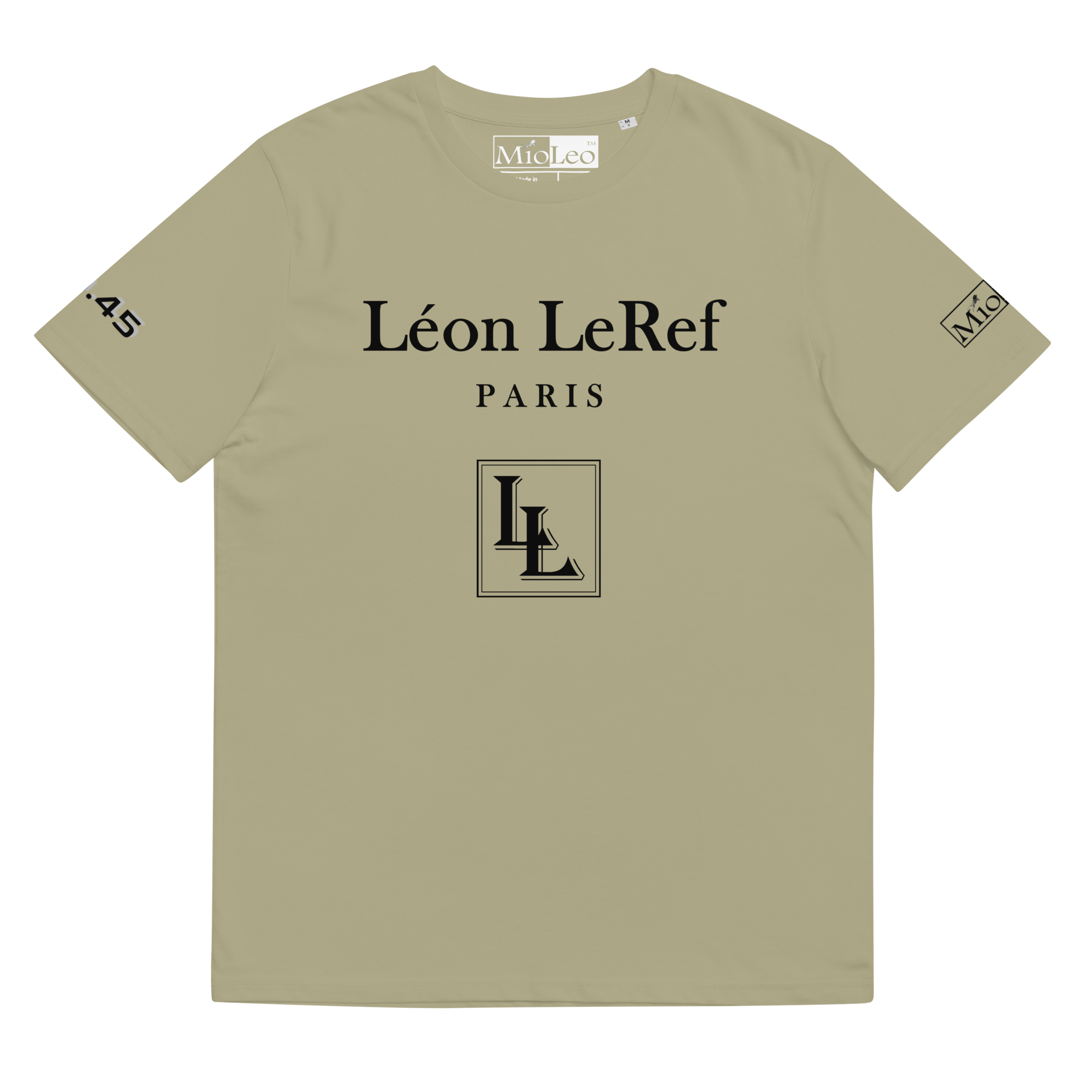 Unisex T-Shirt Black -Line No.045 "unlimited" by Léon LeRef