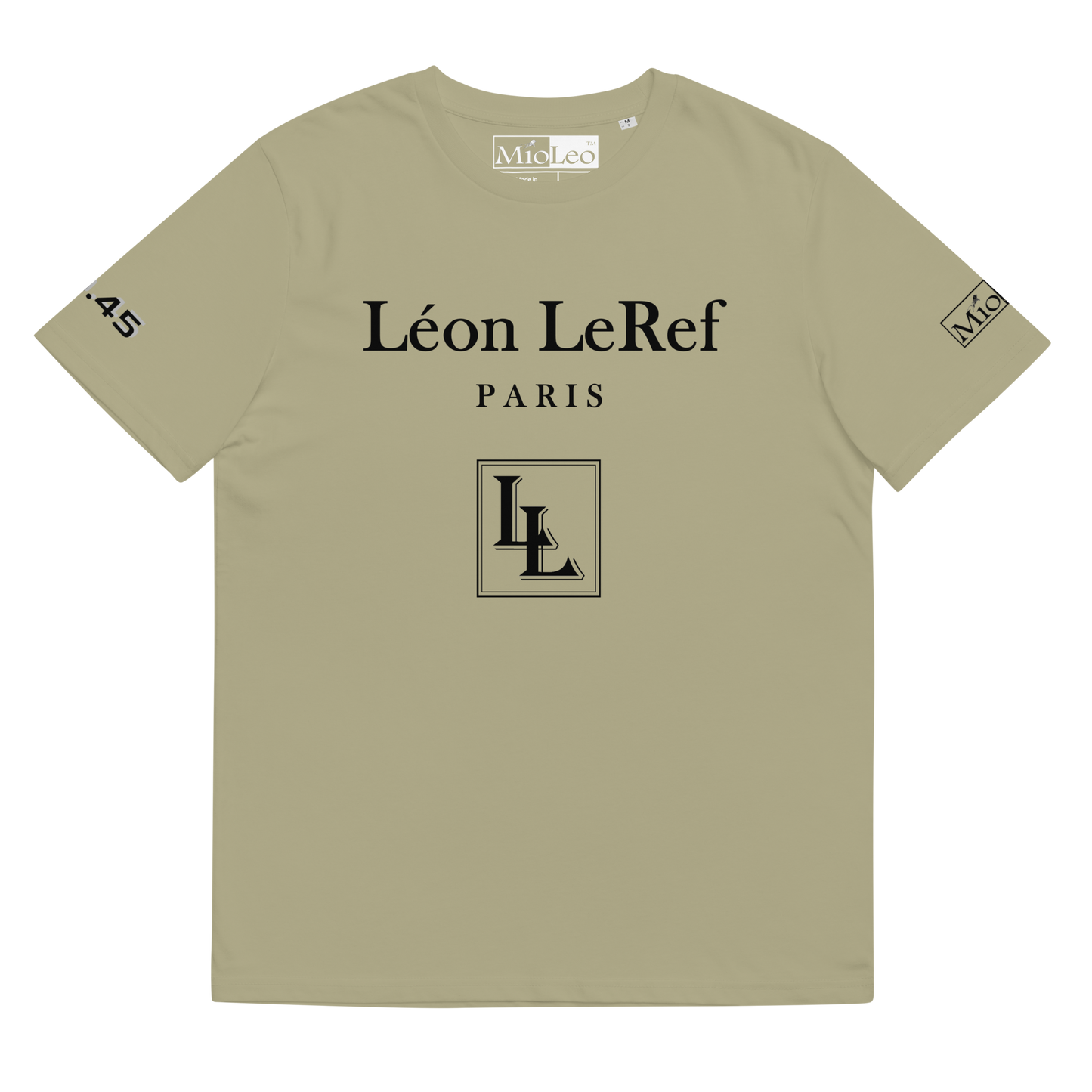 Unisex T-Shirt Black -Line No.045 "unlimited" by Léon LeRef