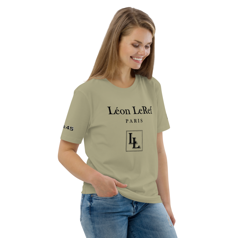 Unisex T-Shirt Black -Line No.045 "unlimited" by Léon LeRef