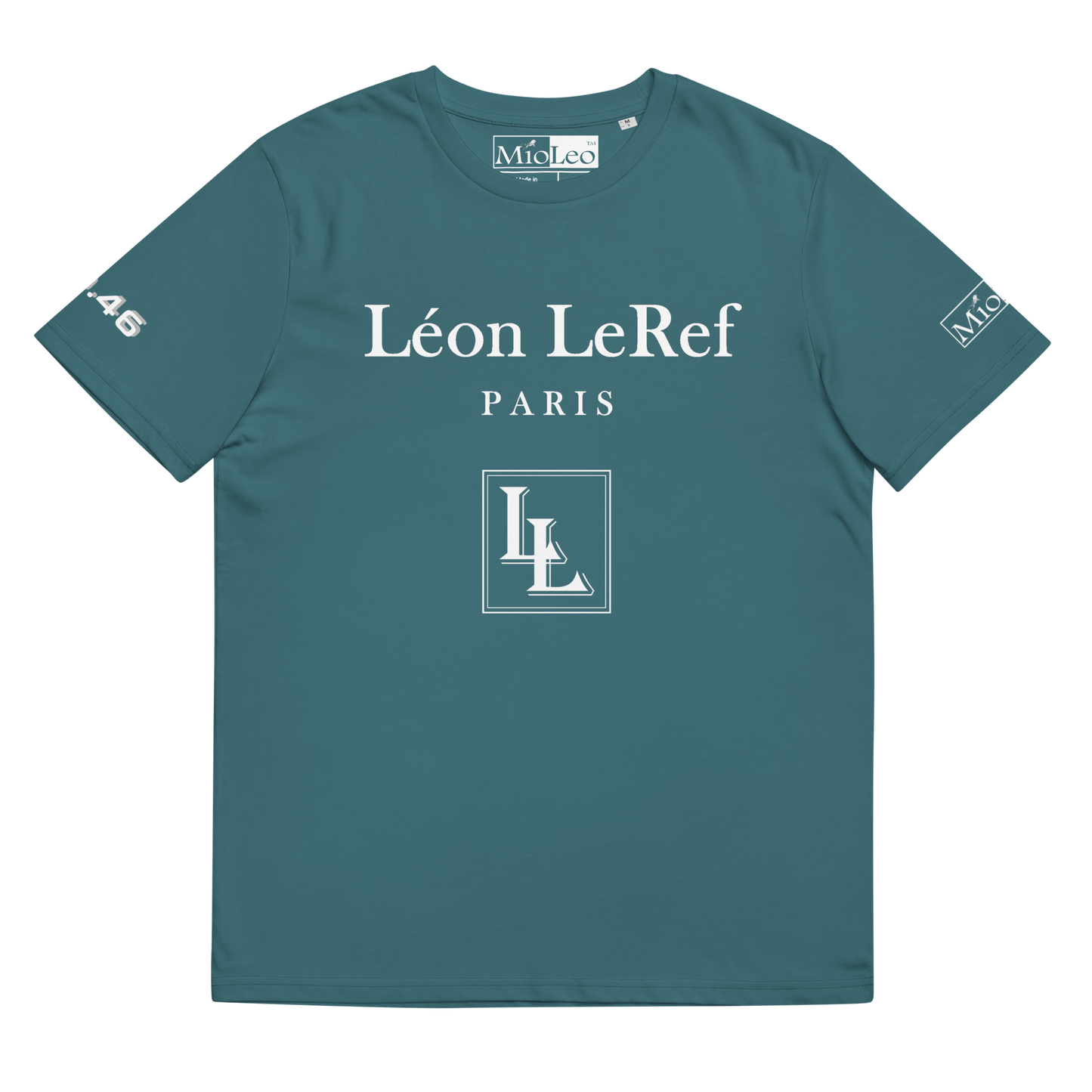 Unisex T-Shirt Black -Line No.046 "unlimited" by Léon LeRef