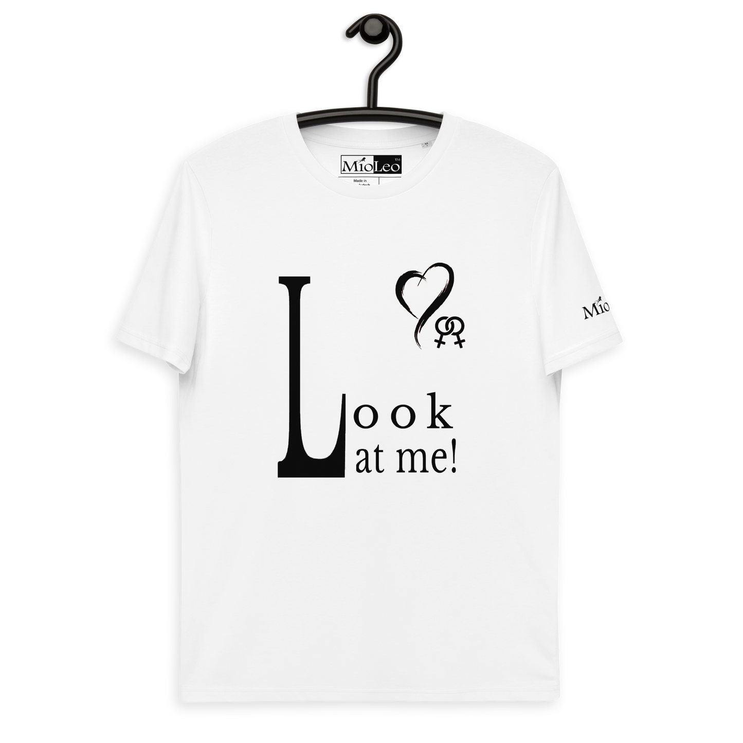 Lesbisches T-Shirt aus Bio-Baumwolle - Love-Line No.05 „unlimited“ von MioLeo