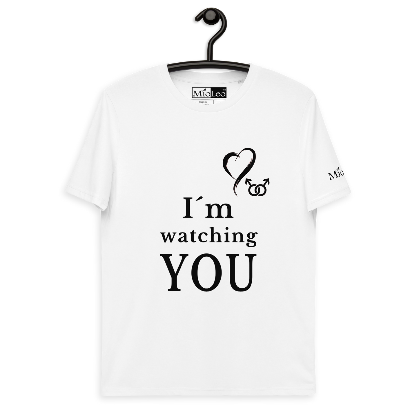 Gay Organic Cotton T-Shirt - Love-Line No.026 "unlimited" by MioLeo