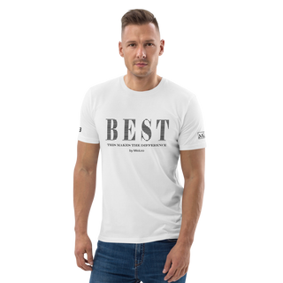 Unisex T-Shirt White-Line No.093 "1 of 10K Limited" by MioLeo