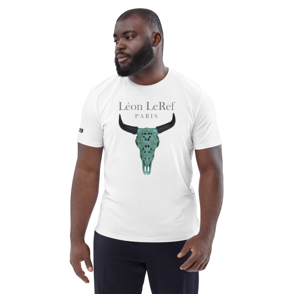Unisex T-Shirt Black-Line No.09 "1 of 1K Master-Exclusive" by Léon LeRef