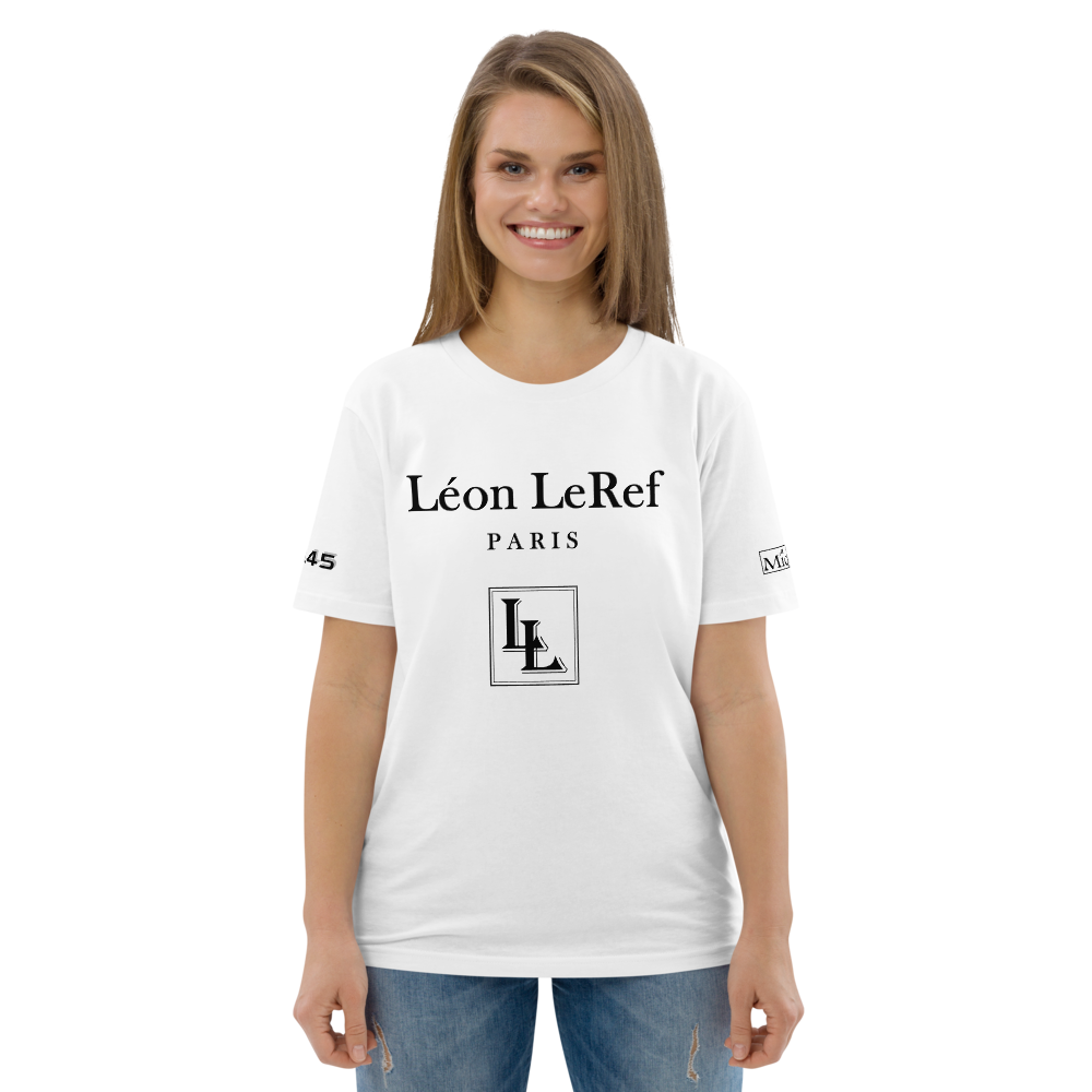 Unisex T-Shirt Black-Line No.045 "1 of 10K Limited" by Léon LeRef