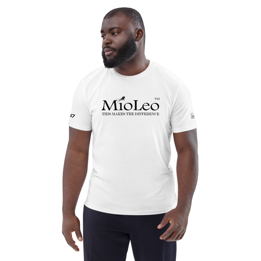 Unisex T-Shirt White-Line No.147 "unlimited" by MioLeo